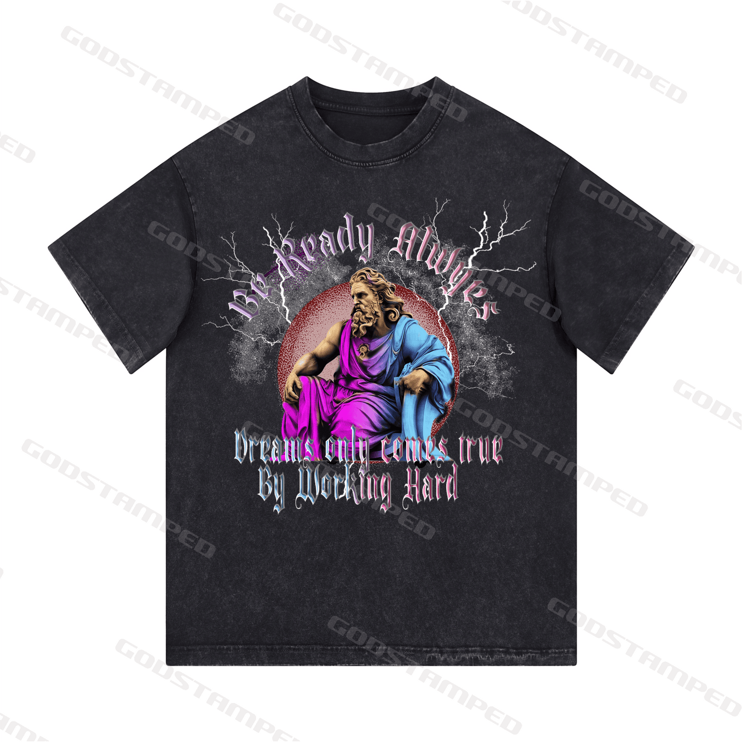 "JESUS" Style Short-Sleeved T-Shirt