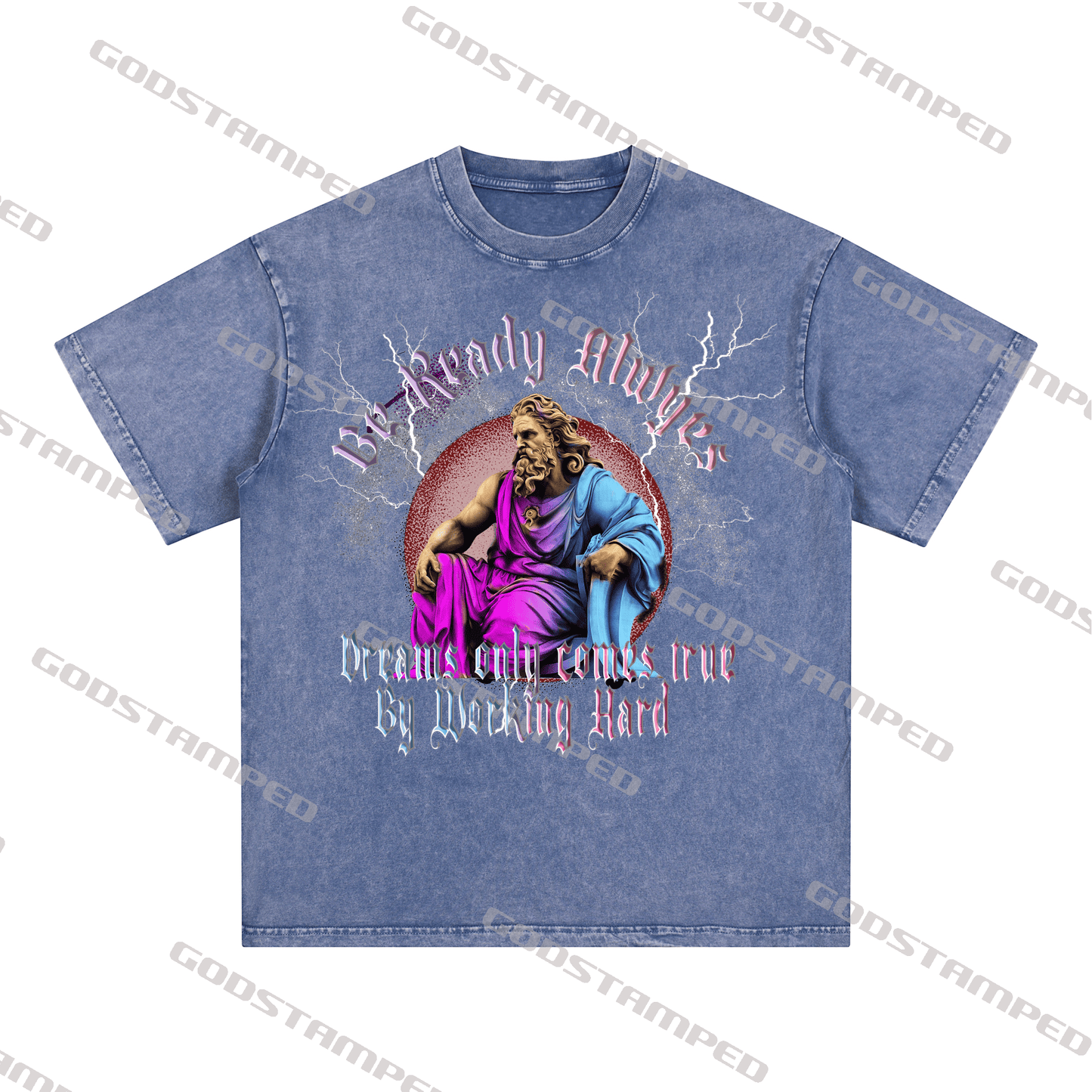 "JESUS" Style Short-Sleeved T-Shirt