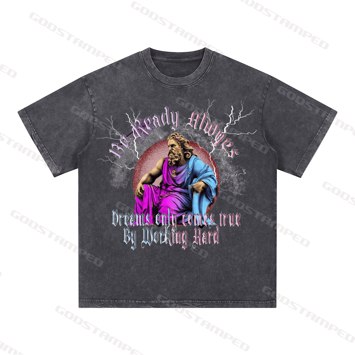 "JESUS" Style Short-Sleeved T-Shirt