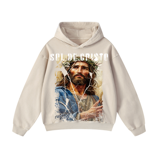 "SOL DE CRISTO" Snowflake Hoodies（MODEL）