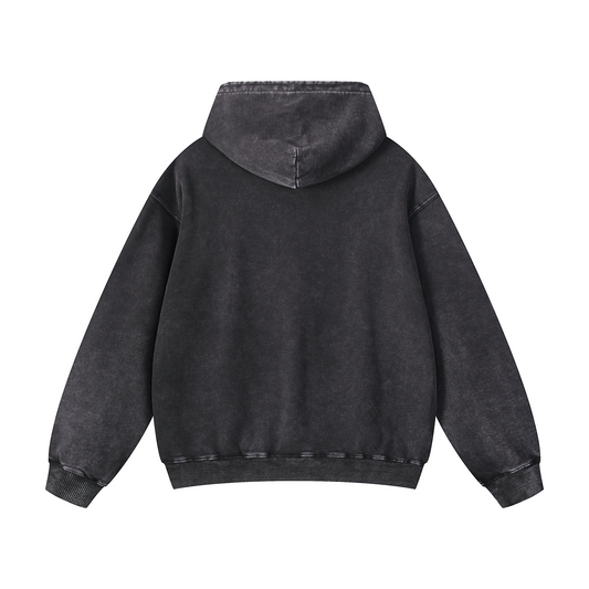 Snowflake Hoodie - “cross thorns dollar money"