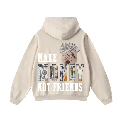 Snowflake Hoodie - “MAKE MONEY"