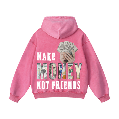 Snowflake Hoodie - “MAKE MONEY"