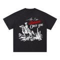 "Ain't no Stopping once you"  Heavyweight Oversized T-Shirts