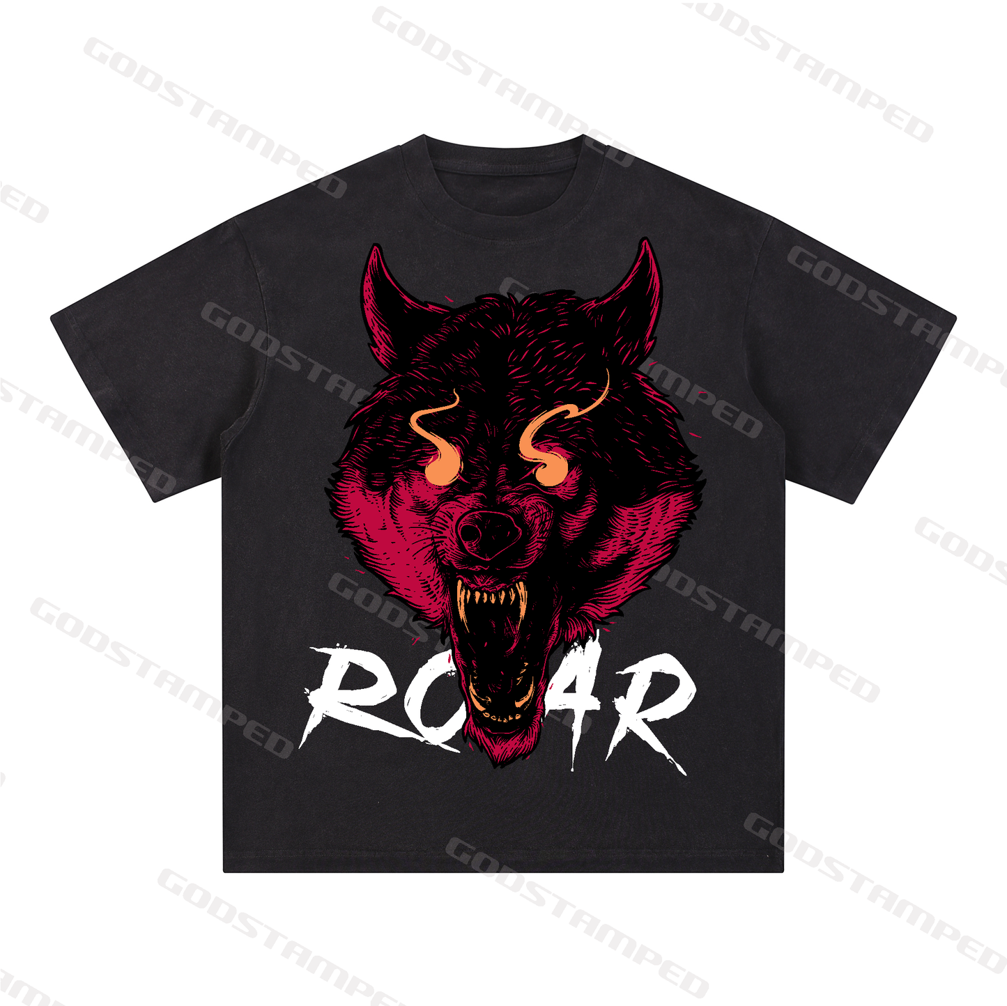 Acid Wash Unisex Short-Sleeved T-Shirts