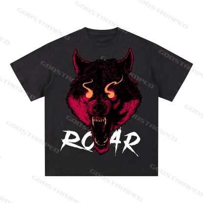 Acid Wash Unisex Short-Sleeved T-Shirts