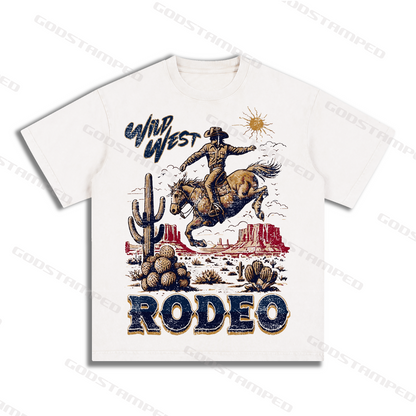 Acid Wash Unisex Short-Sleeved T-Shirts