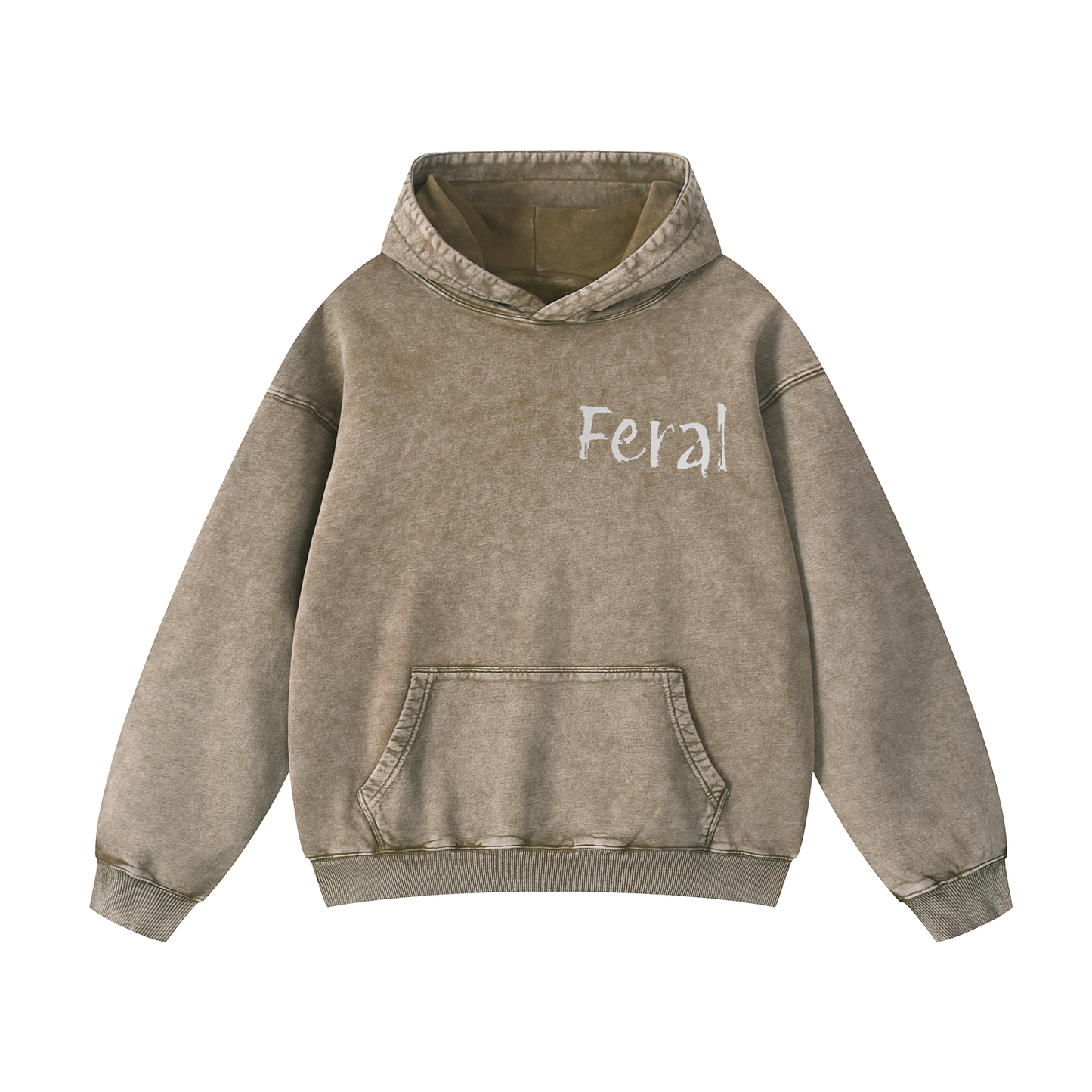 Dear Santa I've been Feral Hoodie