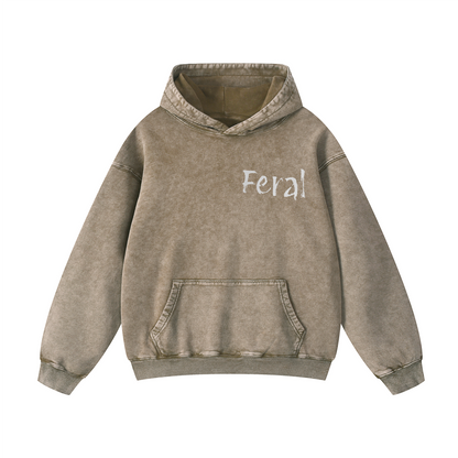 Dear Santa I've been Feral Hoodie