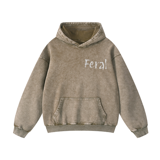 Dear Santa I've been Feral Hoodie