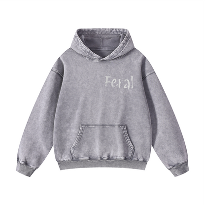 Dear Santa I've been Feral Hoodie