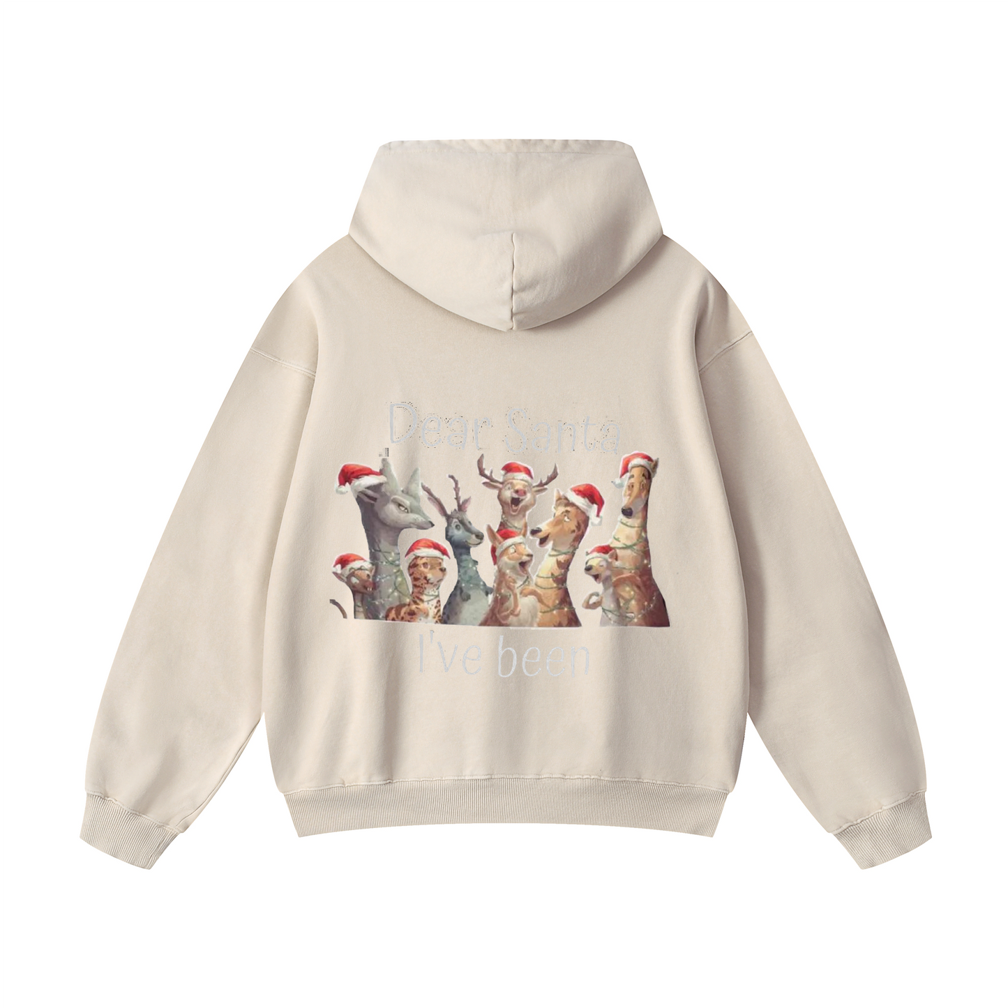 Dear Santa I've been Feral Hoodie