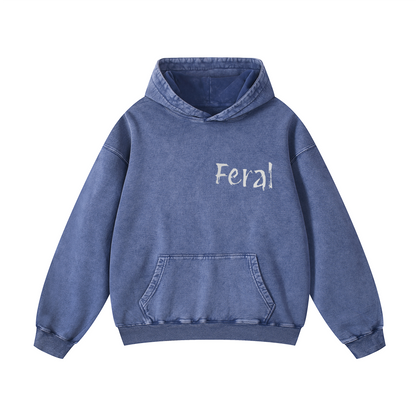 Dear Santa I've been Feral Hoodie