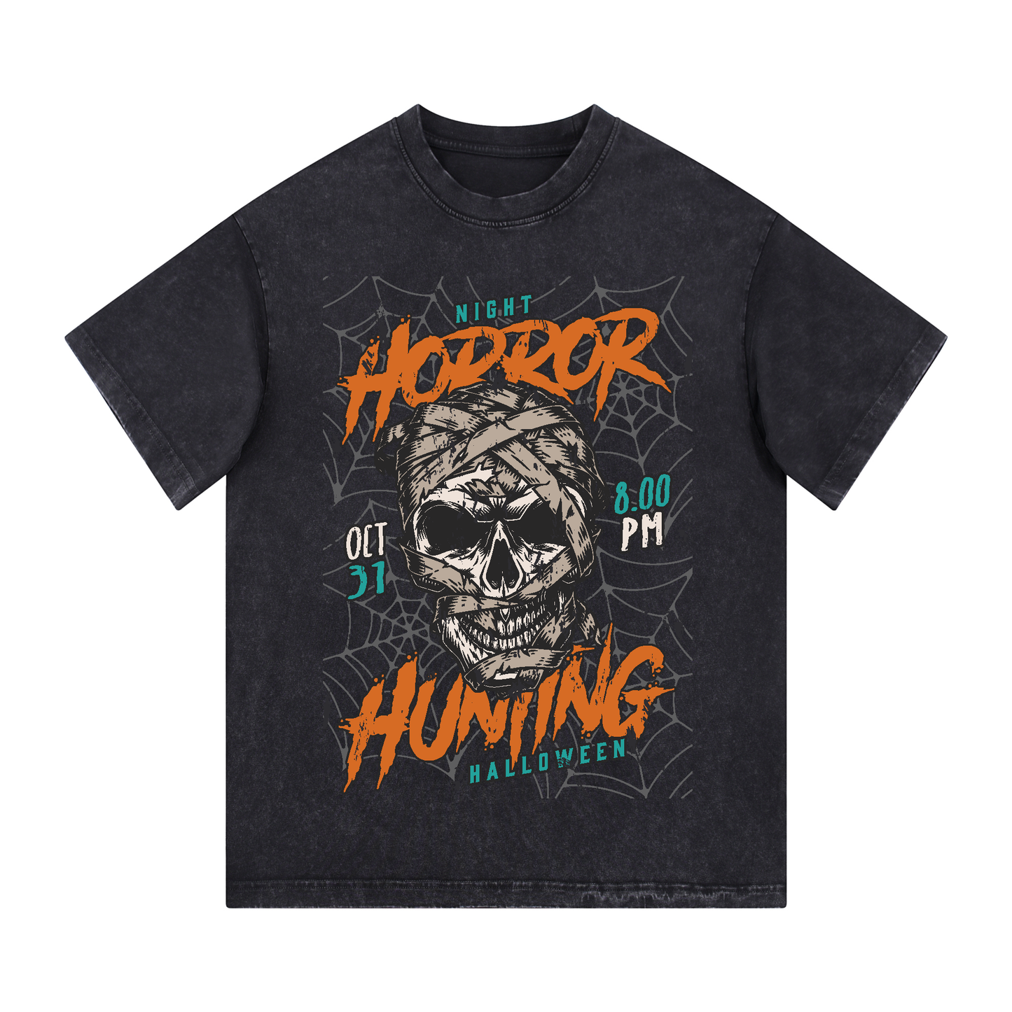 "SKULL" Style Short - Sleeve T-Shirt