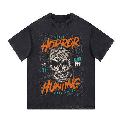 "SKULL" Style Short - Sleeve T-Shirt