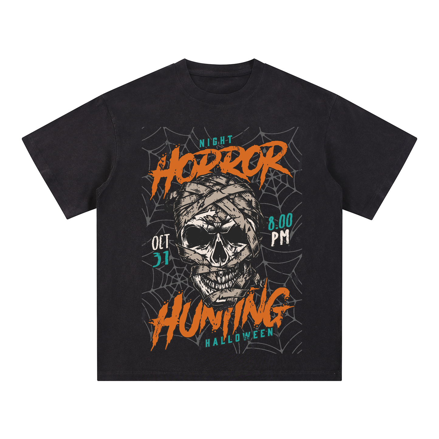 "SKULL" Style Short - Sleeve T-Shirt