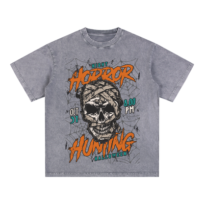 "SKULL" Style Short - Sleeve T-Shirt
