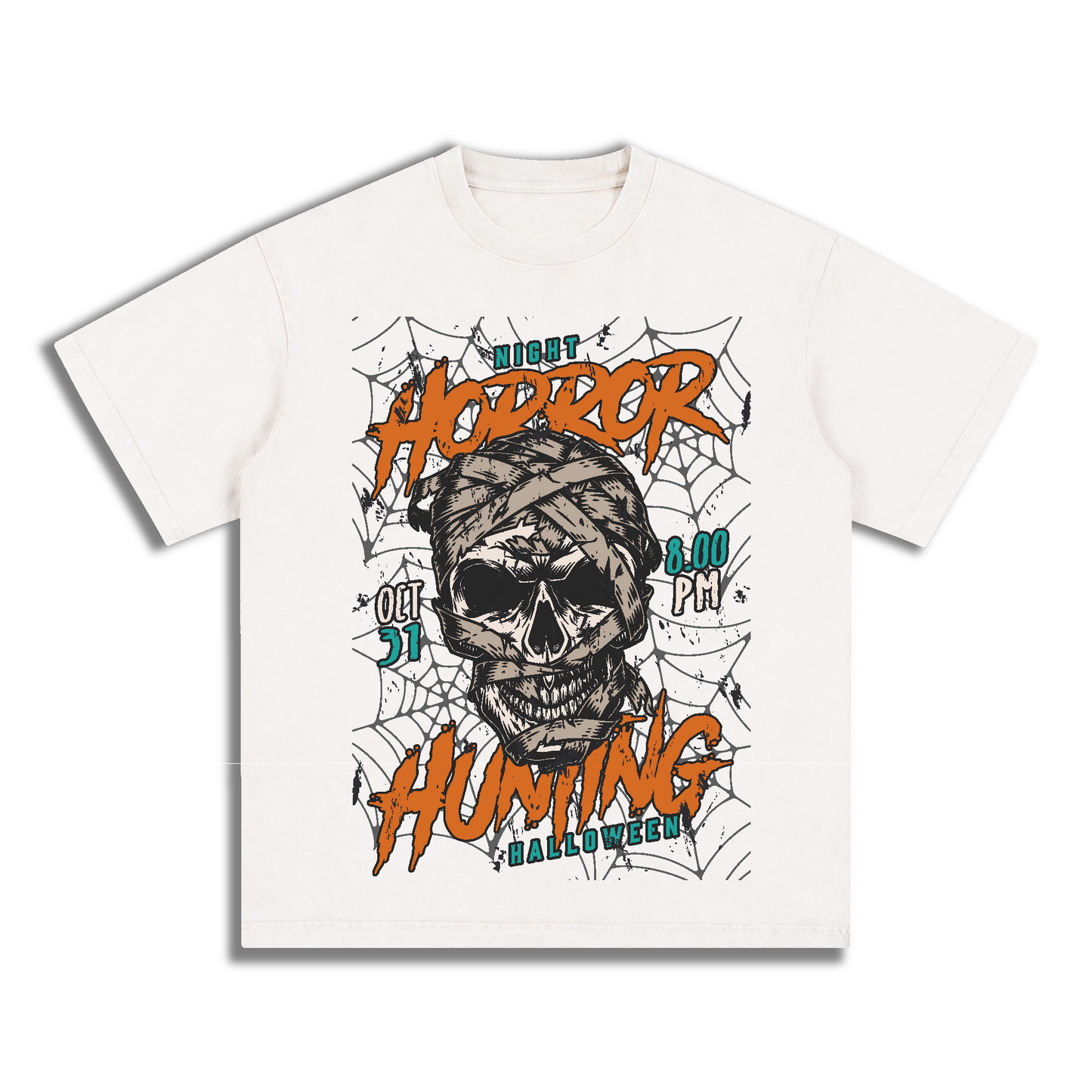 "SKULL" Style Short - Sleeve T-Shirt