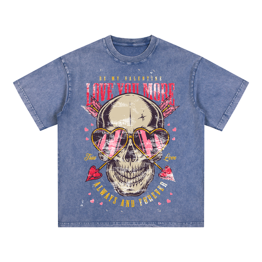 "LOVE YOU MORE" Short-Sleeved T-Shirt