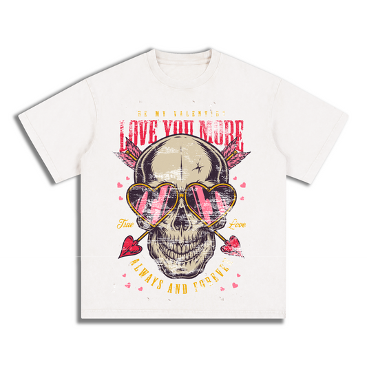 "SKULL" Style Short - Sleeve T-Shirt