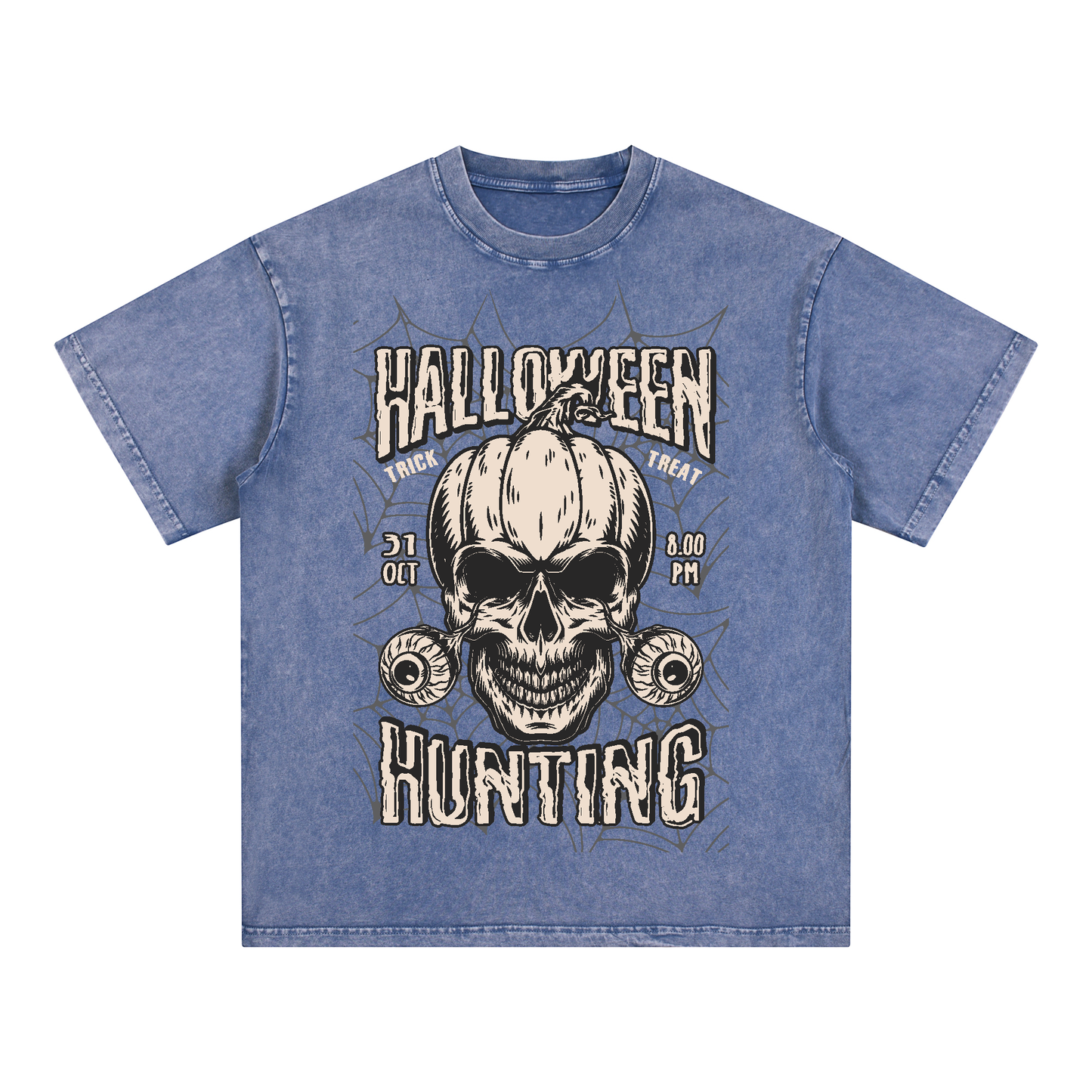 "SKULL" Style Short - Sleeve T-Shirt