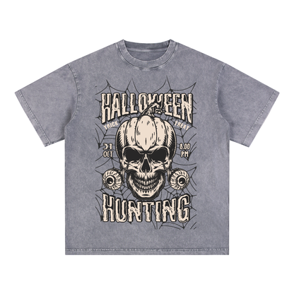 "SKULL" Style Short - Sleeve T-Shirt