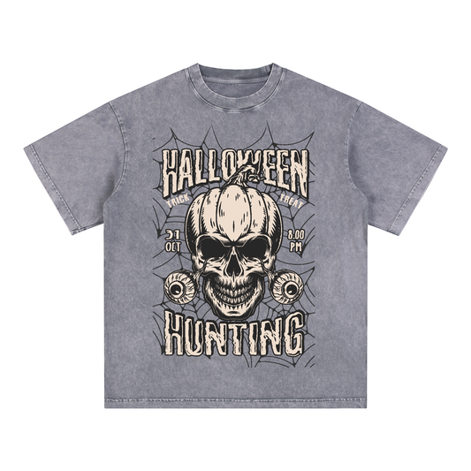 "SKULL" Style Short - Sleeve T-Shirt