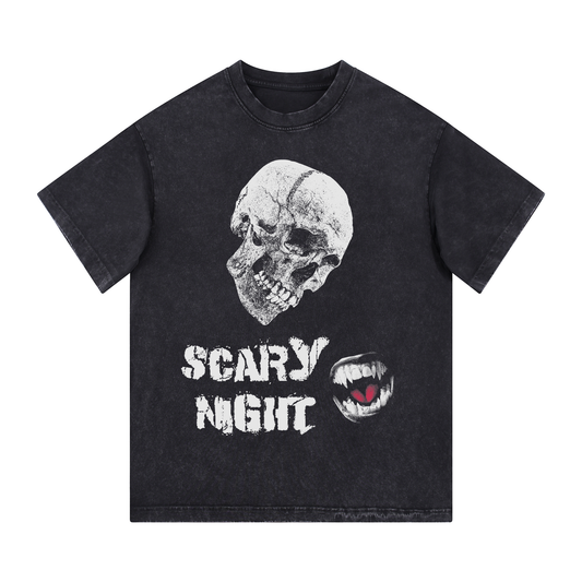 "SKULL" Style Short - Sleeve T-Shirt