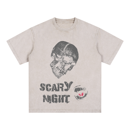 "SKULL" Style Short - Sleeve T-Shirt