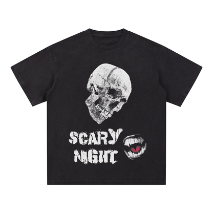 "SKULL" Style Short - Sleeve T-Shirt