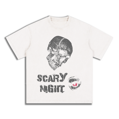 "SKULL" Style Short - Sleeve T-Shirt