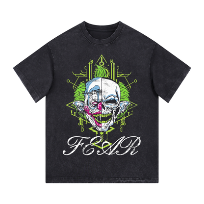"SKULL" Style Short - Sleeve T-Shirt