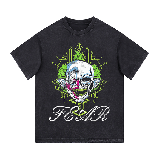 "SKULL" Style Short - Sleeve T-Shirt