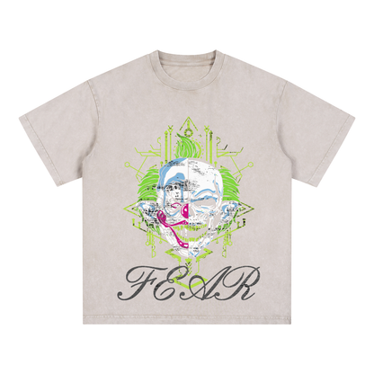 "SKULL" Style Short - Sleeve T-Shirt