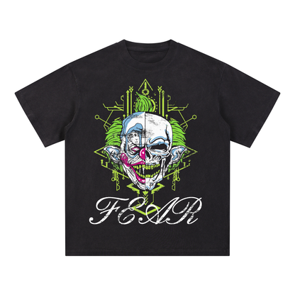 "SKULL" Style Short - Sleeve T-Shirt