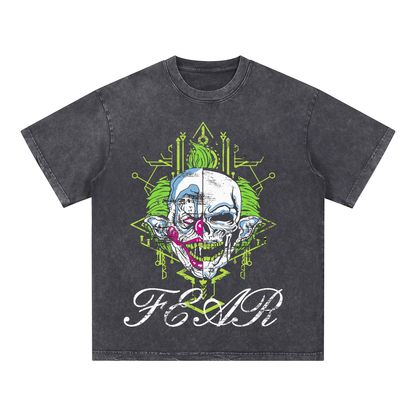 "SKULL" Style Short - Sleeve T-Shirt