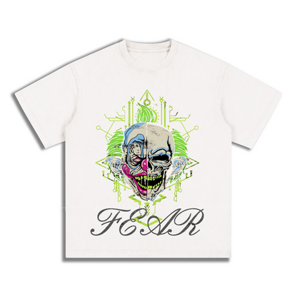 "SKULL" Style Short - Sleeve T-Shirt