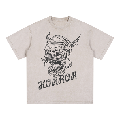 "SKULL" Style Short - Sleeve T-Shirt