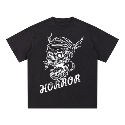 "SKULL" Style Short - Sleeve T-Shirt