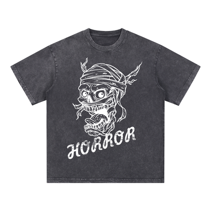"SKULL" Style Short - Sleeve T-Shirt