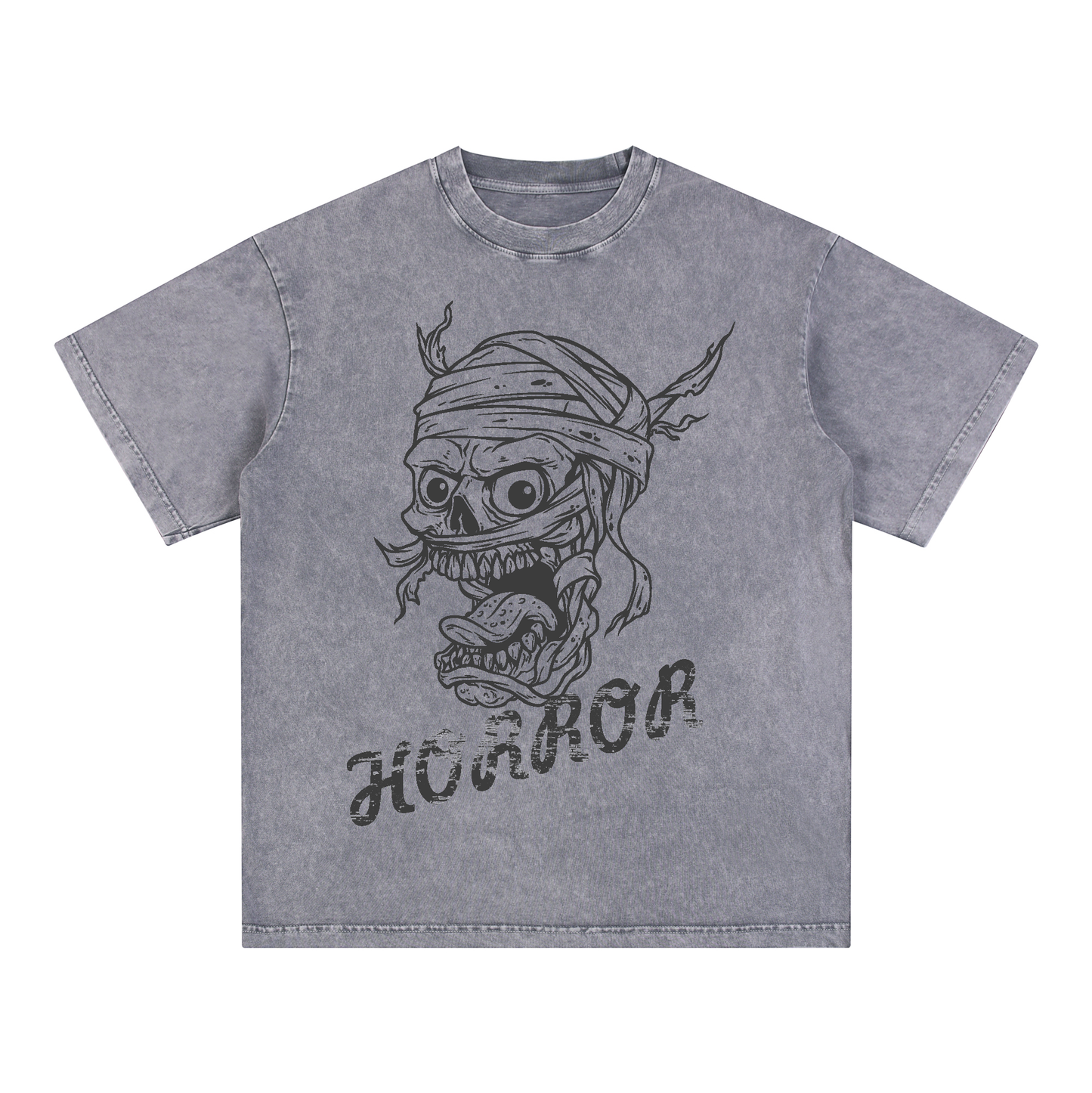"SKULL" Style Short - Sleeve T-Shirt