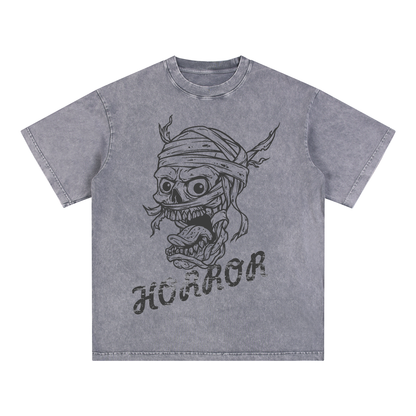 "SKULL" Style Short - Sleeve T-Shirt