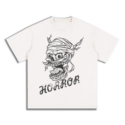 "SKULL" Style Short - Sleeve T-Shirt