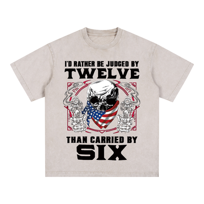 "SKULL" Style Short - Sleeve T-Shirt