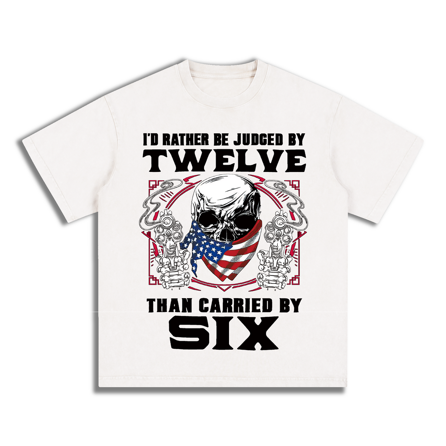 "SKULL" Style Short - Sleeve T-Shirt