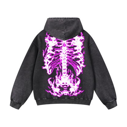 Snowflake Hoodie - SKULL