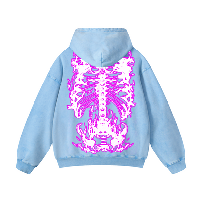 Snowflake Hoodie - SKULL