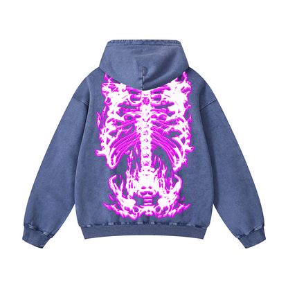 Snowflake Hoodie - SKULL