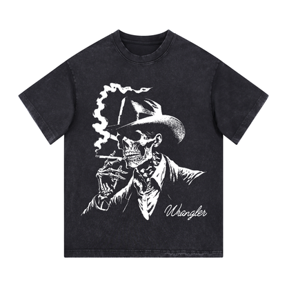 "SKULL" Style Short - Sleeve T-Shirt