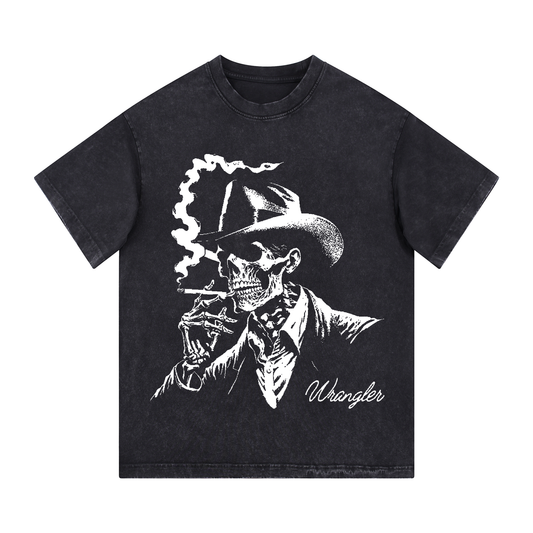 "SKULL" Style Short - Sleeve T-Shirt